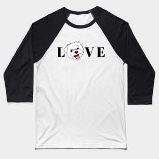 Maltese Lovers, Maltese Moms, Maltese Dads Baseball T-Shirt